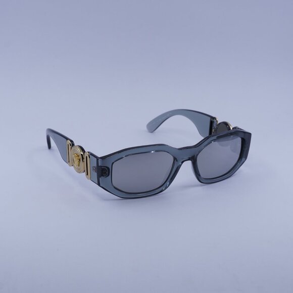 Versace VE4361 311/6G Sunglasses Grey Oval Frame, Grey Lenses - Picture 4 of 10